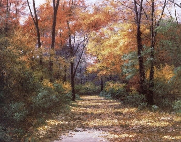Diane Romanello Autumn Road